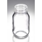 125 ml Weithalsglas weiß DIN 40 Gewinde
