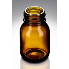 50 ml Weithalsglas braun DIN 32 Gewinde