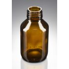 100 ml Verpackungsflasche Medizin/Veral braun PP 28 Standard Mündung 19,4 mm Innen