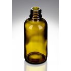 60 ml Tropfflasche braun 95,7 mm H  - Ø 42 mm DIN 18 Mündung