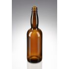700 ml Boonekamp Flasche braun PP 28 Mündung