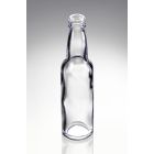 100 ml Kropfhalsflasche weiß PP 22 Standard Mündung