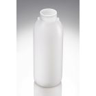 1000 ml Plombierflasche PE natur Typ RC DIN 51 Mündung rund