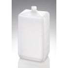 2000 ml Kunststoff Fl. PE natur Typ M DIN 25 Mündung rechteckig