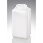 2000 ml Kunststoff Fl. PE natur Typ M DIN 80 Mündung rechteckig