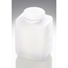 1500 ml Kunststoff Fl. PE natur Typ M DIN 80 Mündung  rechteckig