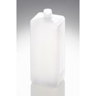 1100 ml Kunststoff Fl. PE natur Typ E DIN 25 Mündung rechteckig