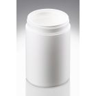 1000 ml Dudek Kunststoffdose PE weiß 83 mm Mündung