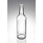 500 ml Vodka / Gradhalsflasche weiß PP 28 Standard