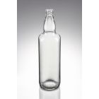 700 ml Kropfhalsflasche lgw weiß  PP 28 Mündung