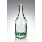 700 ml Weinbrand Flasche bauchig weiß ehemals lichtgrün PP 28 Mündung