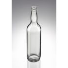 700 ml Kropfhalsflasche weiß PP 28 Mündung