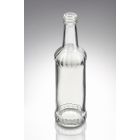 350 ml Facetten Likörflasche weiß PP 28 Mündung