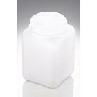 750 ml Kunststoff Fl. PE natur Typ U DIN 80 Mündung rechteckig