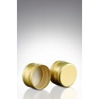 PP 28 Standardverschluss Alu neutral gold