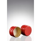 PP 28 Standardverschluss Alu neutral rot