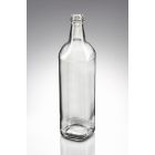 700 ml Vierkannt Flasche PP 28 Mündung