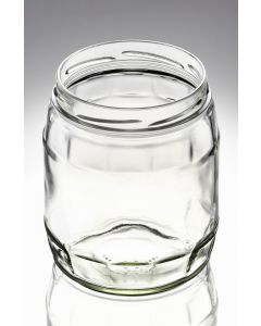 1062 ml Verpackungsglas weiß Fassform 100er TO Mündung