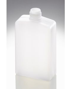 500 ml Rechteckflasche PE-HD natur ca. 40 g 28/62