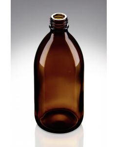 250 ml EHV Flasche braun DIN 22 Gewinde