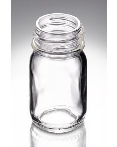 30 ml Weithalsglas weiß DIN 32 Gewinde