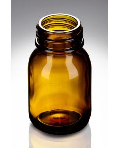 30 ml Weithalsglas braun DIN 32 Gewinde