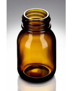 50 ml Weithalsglas braun DIN 32 Gewinde
