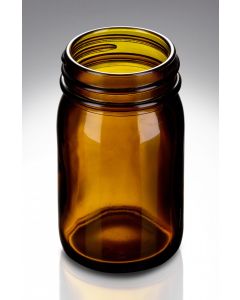 100 ml Weithalsglas braun DIN 40 Gewinde