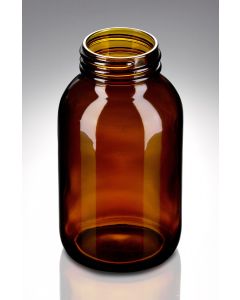 500 ml Weithalsglas braun DIN 55 Gewinde