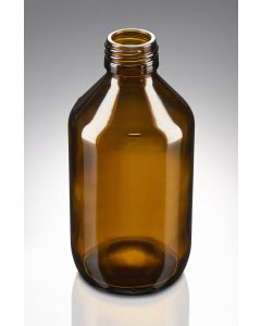 250 ml Verpackungsflasche Medizin/Veral braun PP 28 Standard Mündung 19,4 mm Innen