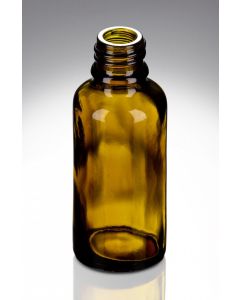 30 ml Tropfflasche braun DIN 18 Mündung - 79,2 mm hoch