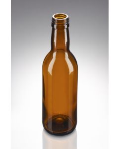 250 ml Fond Flasche braun PP 28 Mündung