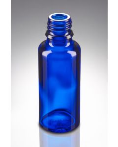 30 ml Tropfflasche blau DIN 18 Mündung