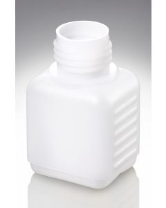 50 ml Kunststoff Fl. PE natur Typ D DIN 25 Mündung rechteckig