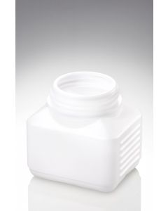 250 ml Kunststoff Fl. PE natur Typ E DIN 60 Mündung rechteckig