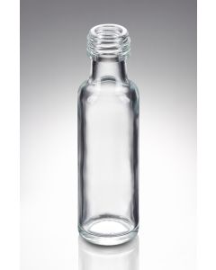 20 ml Krugflasche weiß  PP 18 Mündung