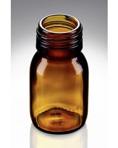 30 ml Verpackungsglas braun PP 28 Standard Mündung