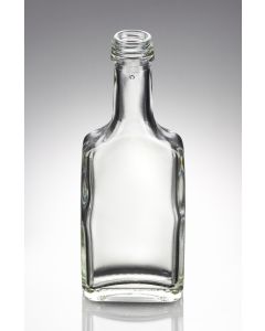40 ml Portionsflasche weiß rechteckig PP 18 Standard Mündung