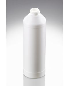 500 ml Flasche PE Typ D weiß 38 g rund DIN 28/400-Mündung ohne Zulassung