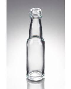 20 ml Kropfhalsflasche weiß PP 18 Standard Mündung