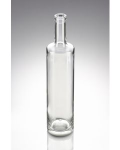 700 ml Taurus Flasche weiß mit Oberband Mündung