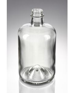 500 ml Apotheker Flasche weiß mit GPI Mündung
